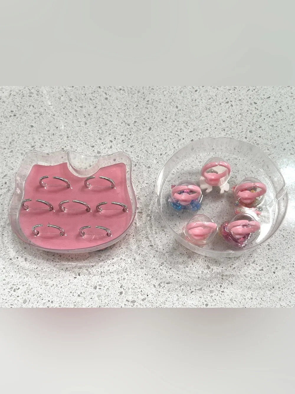 Hello Kitty and Assorted Rings 2 Sets